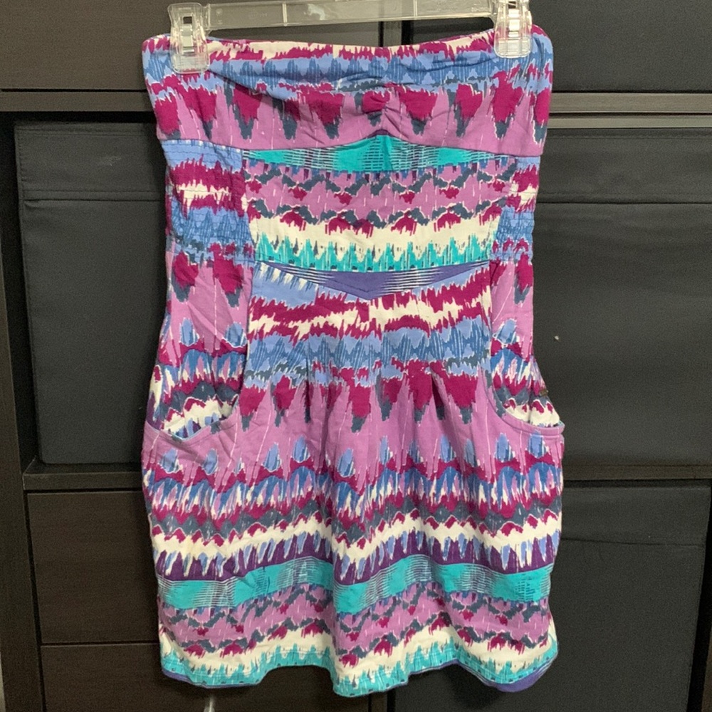 Billabong sundress, M, strapless